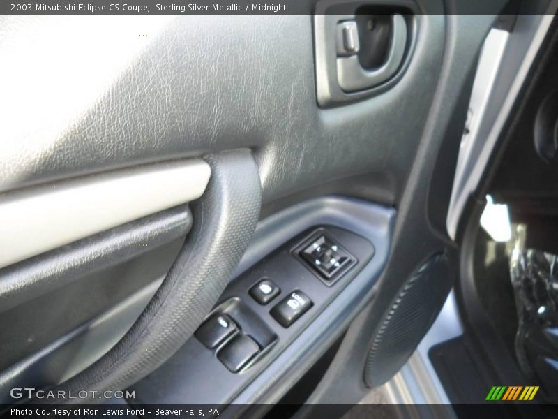 Sterling Silver Metallic / Midnight 2003 Mitsubishi Eclipse GS Coupe