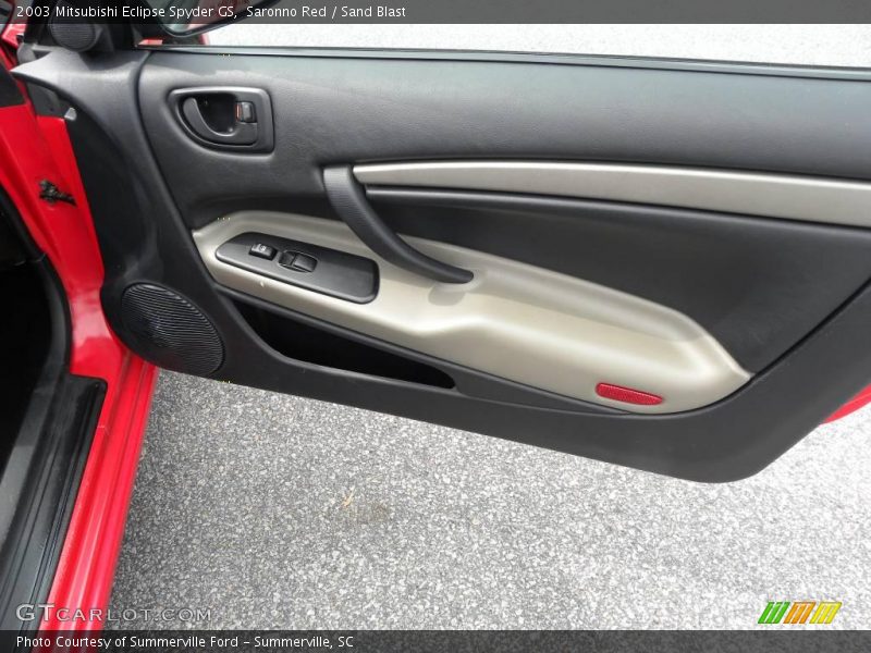 Saronno Red / Sand Blast 2003 Mitsubishi Eclipse Spyder GS
