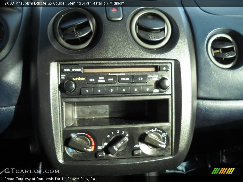 Sterling Silver Metallic / Midnight 2003 Mitsubishi Eclipse GS Coupe