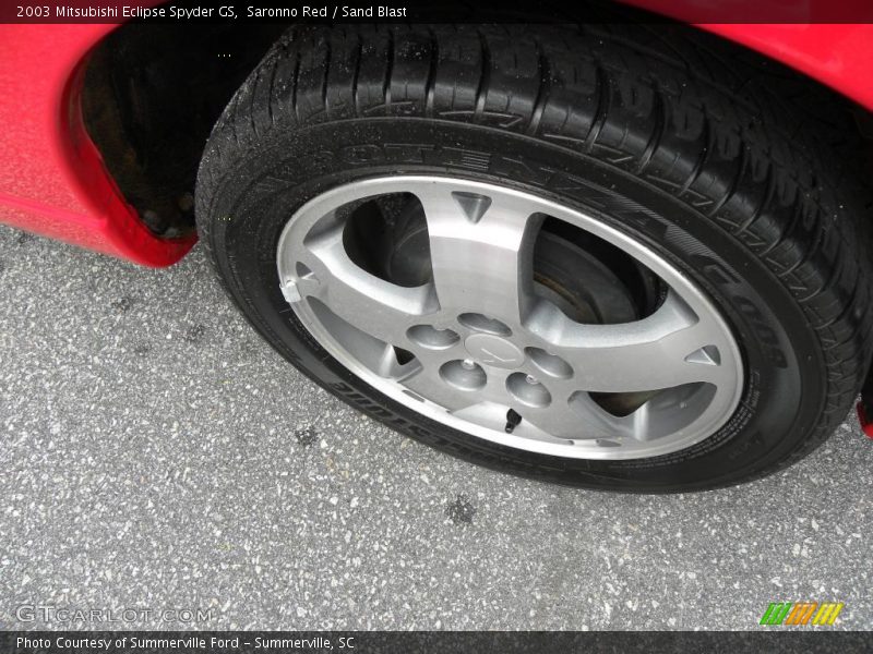 Saronno Red / Sand Blast 2003 Mitsubishi Eclipse Spyder GS