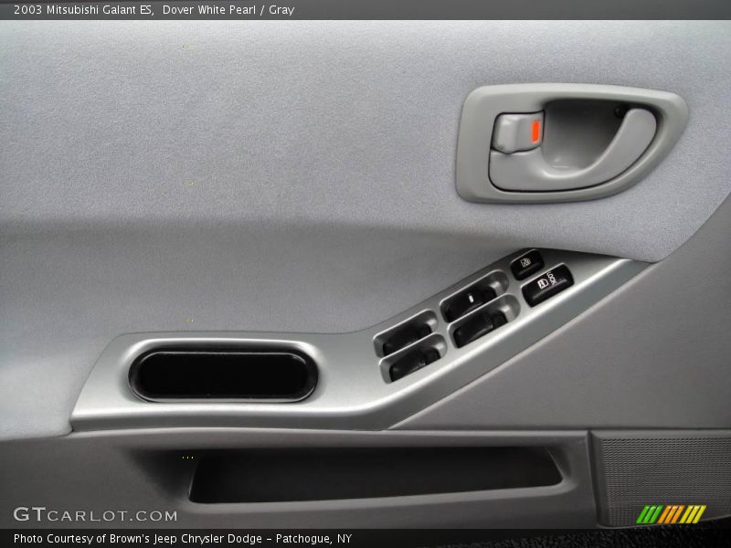 Dover White Pearl / Gray 2003 Mitsubishi Galant ES