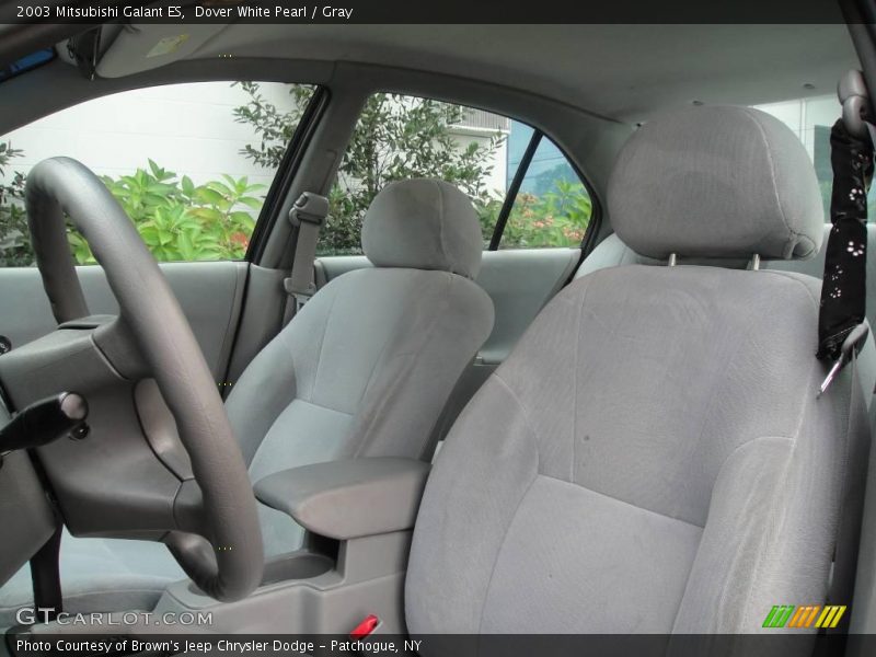 Dover White Pearl / Gray 2003 Mitsubishi Galant ES