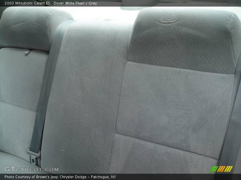 Dover White Pearl / Gray 2003 Mitsubishi Galant ES
