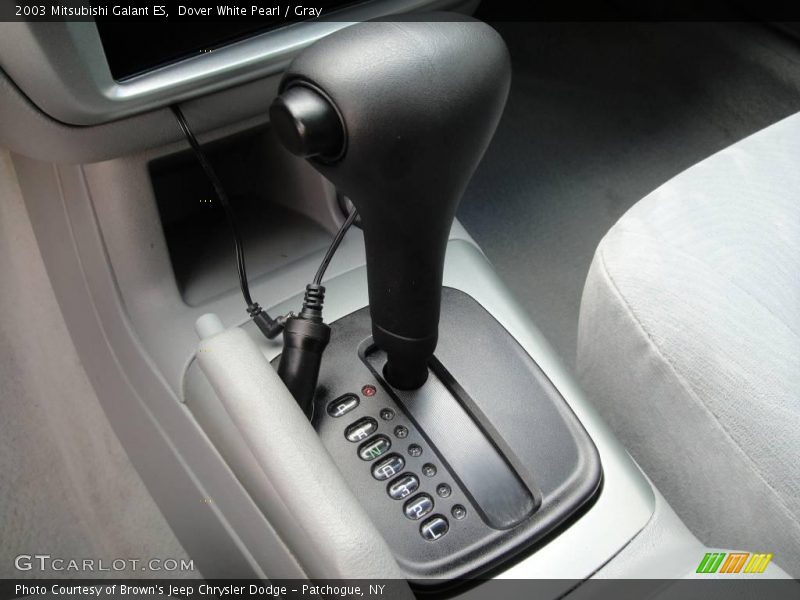 Dover White Pearl / Gray 2003 Mitsubishi Galant ES