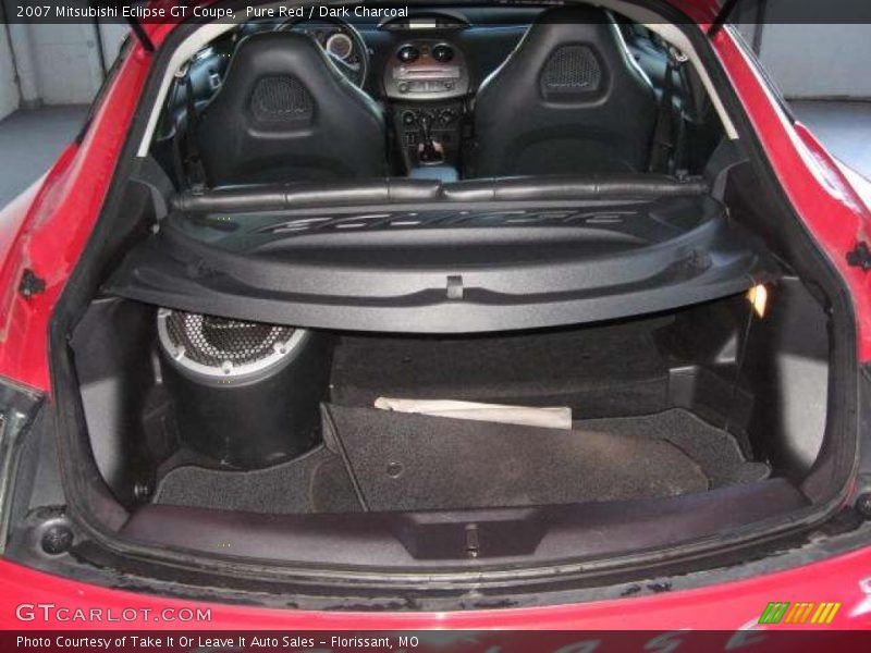 Pure Red / Dark Charcoal 2007 Mitsubishi Eclipse GT Coupe