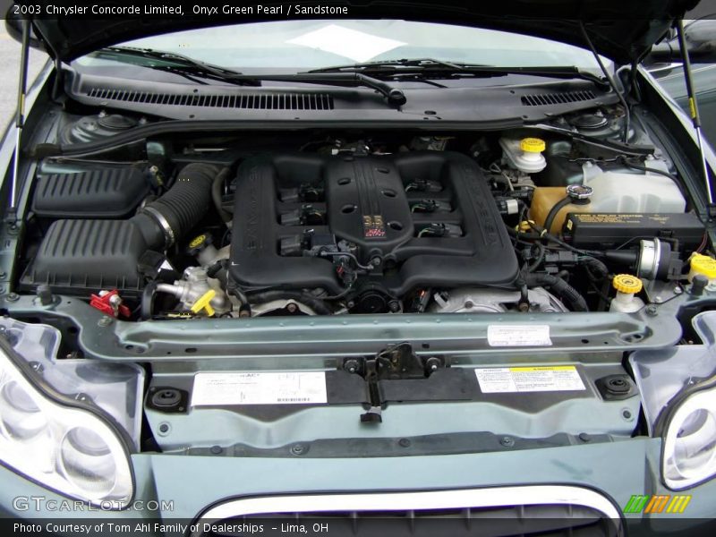 Onyx Green Pearl / Sandstone 2003 Chrysler Concorde Limited