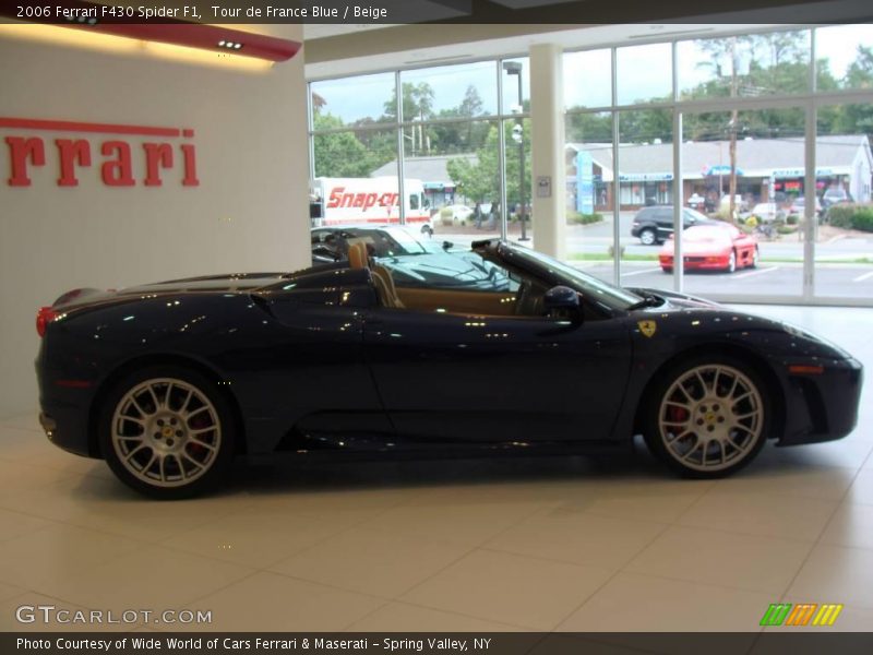 Tour de France Blue / Beige 2006 Ferrari F430 Spider F1