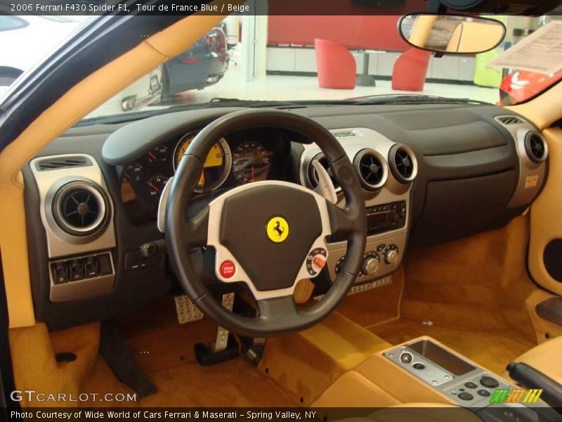 Tour de France Blue / Beige 2006 Ferrari F430 Spider F1