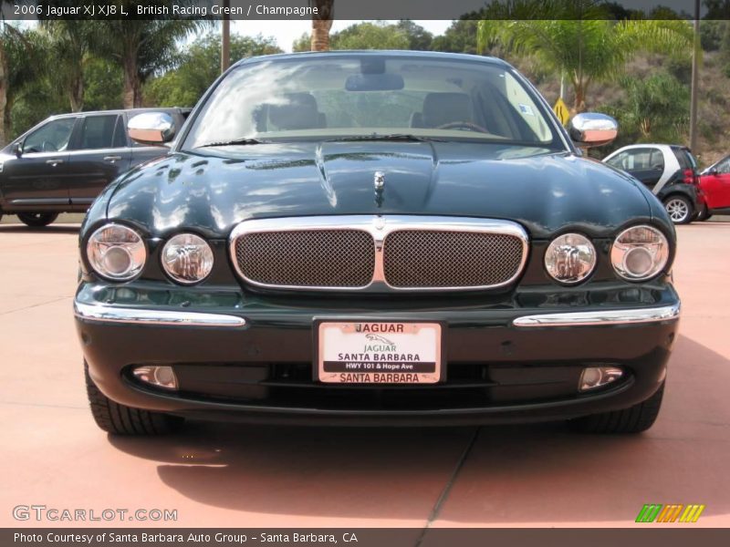 British Racing Green / Champagne 2006 Jaguar XJ XJ8 L