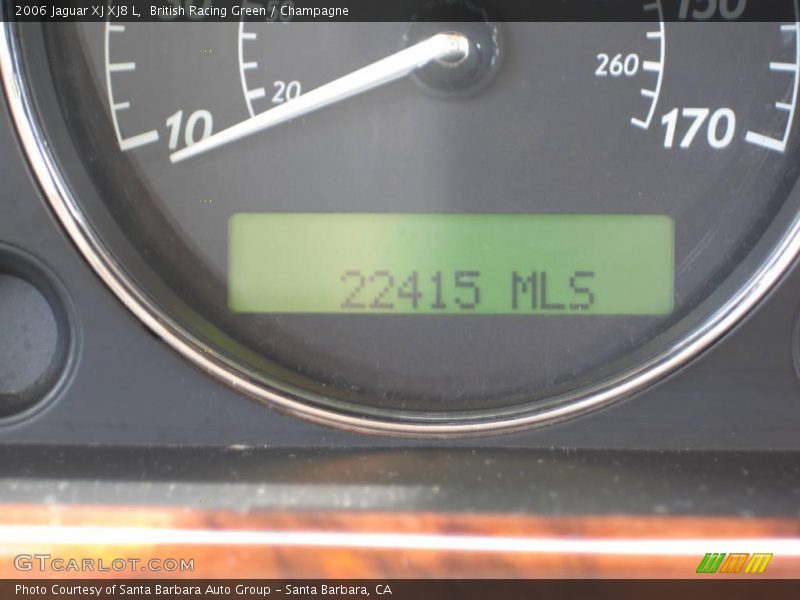British Racing Green / Champagne 2006 Jaguar XJ XJ8 L
