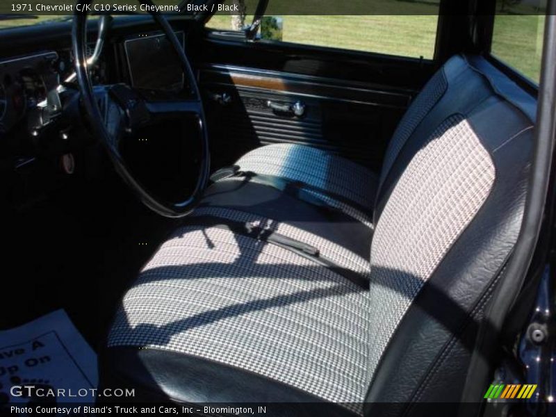 Black / Black 1971 Chevrolet C/K C10 Series Cheyenne