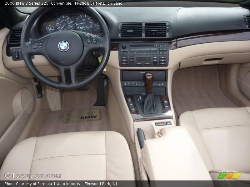 Mystic Blue Metallic / Sand 2006 BMW 3 Series 325i Convertible