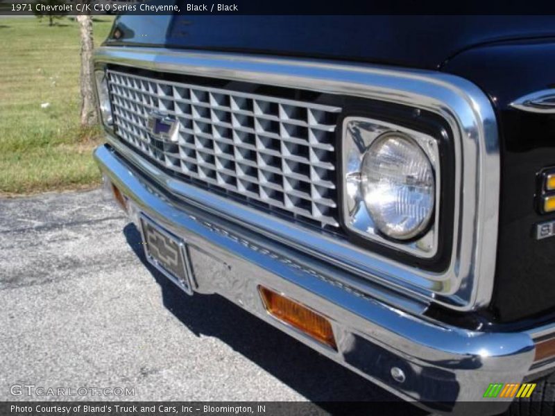 Black / Black 1971 Chevrolet C/K C10 Series Cheyenne