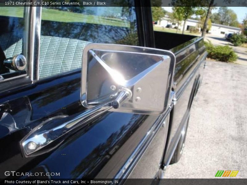Black / Black 1971 Chevrolet C/K C10 Series Cheyenne