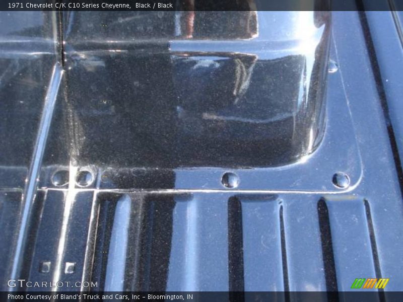 Black / Black 1971 Chevrolet C/K C10 Series Cheyenne