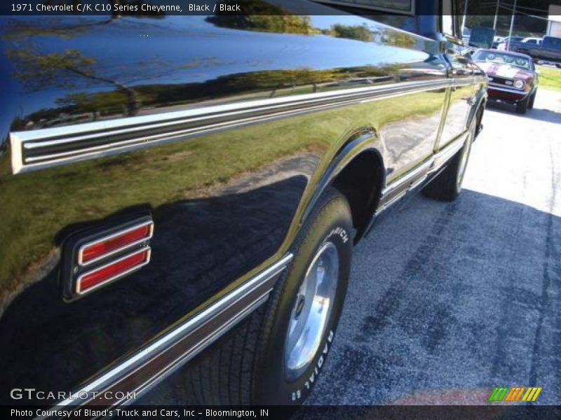 Black / Black 1971 Chevrolet C/K C10 Series Cheyenne