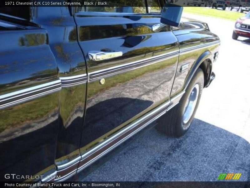 Black / Black 1971 Chevrolet C/K C10 Series Cheyenne