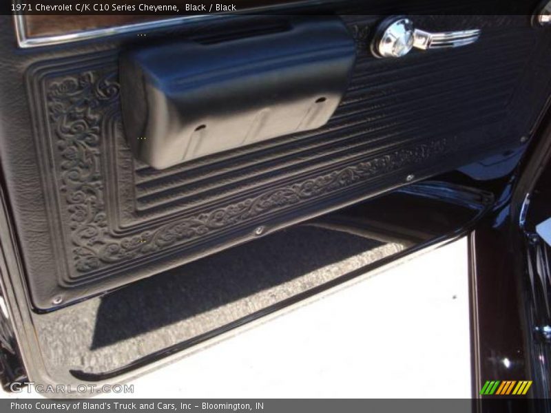 Black / Black 1971 Chevrolet C/K C10 Series Cheyenne