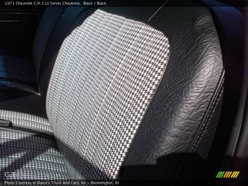 Black / Black 1971 Chevrolet C/K C10 Series Cheyenne