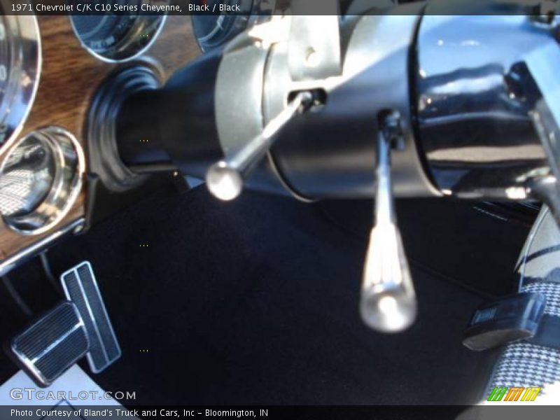 Black / Black 1971 Chevrolet C/K C10 Series Cheyenne