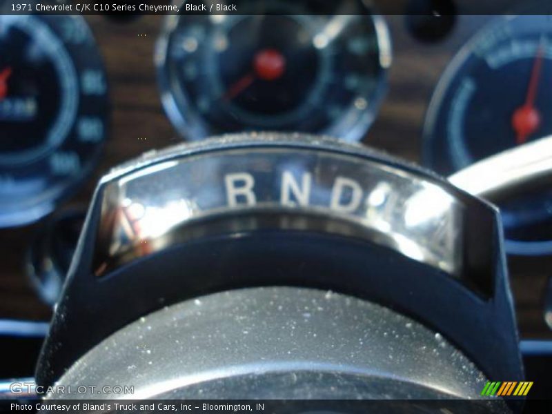 Black / Black 1971 Chevrolet C/K C10 Series Cheyenne