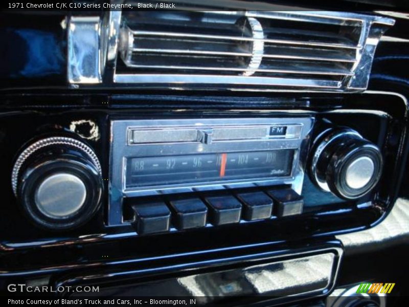 Black / Black 1971 Chevrolet C/K C10 Series Cheyenne