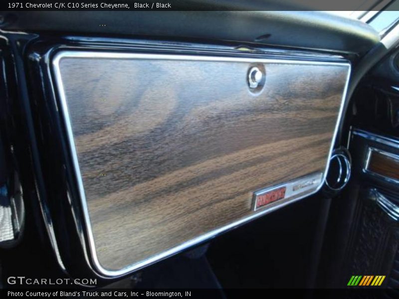 Black / Black 1971 Chevrolet C/K C10 Series Cheyenne