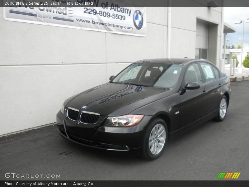 Jet Black / Black 2006 BMW 3 Series 325i Sedan