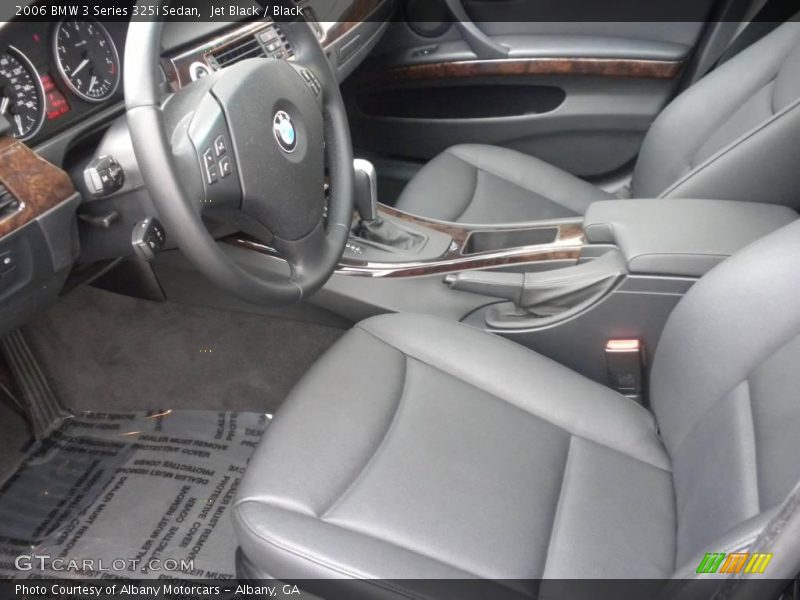 Jet Black / Black 2006 BMW 3 Series 325i Sedan