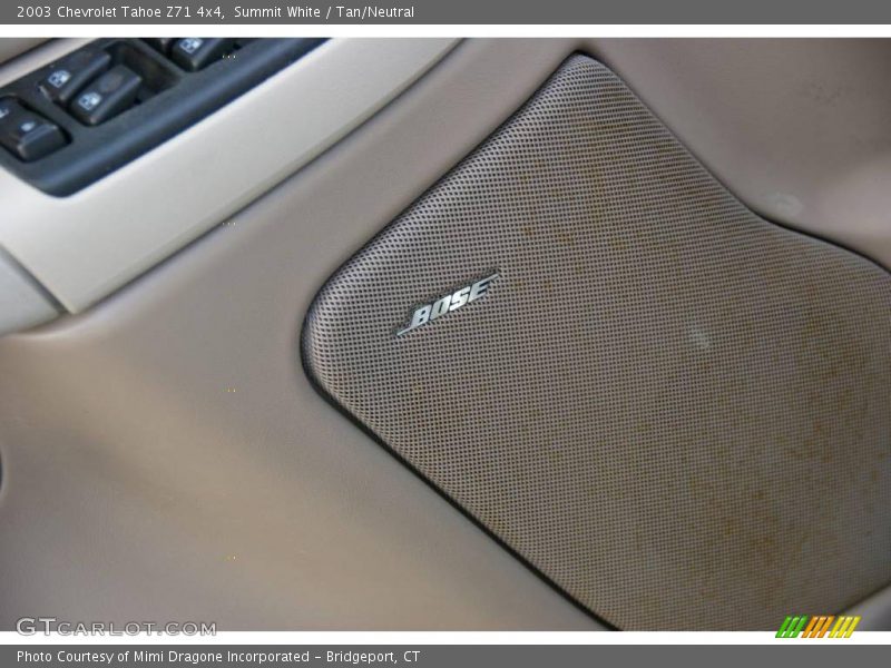 Summit White / Tan/Neutral 2003 Chevrolet Tahoe Z71 4x4