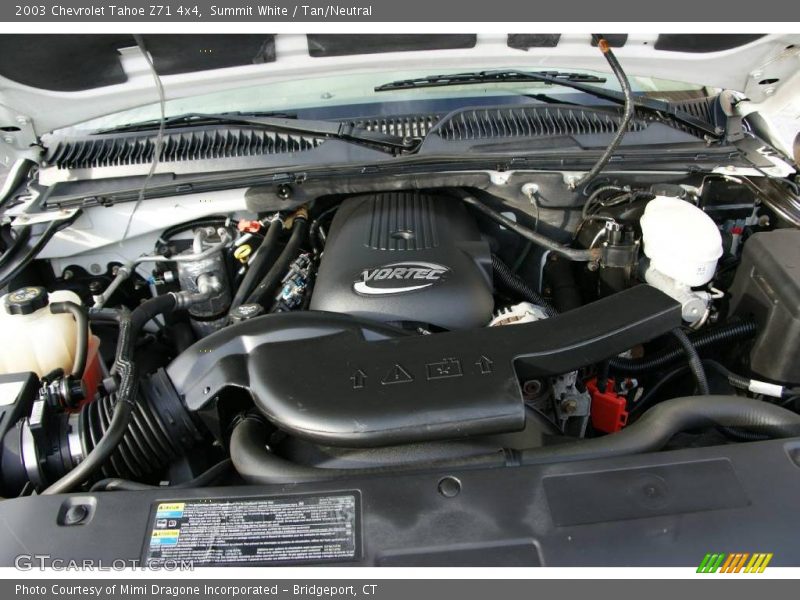 Summit White / Tan/Neutral 2003 Chevrolet Tahoe Z71 4x4