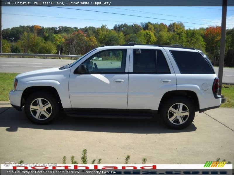 Summit White / Light Gray 2005 Chevrolet TrailBlazer LT 4x4