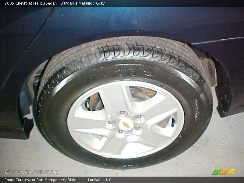 Dark Blue Metallic / Gray 2005 Chevrolet Malibu Sedan