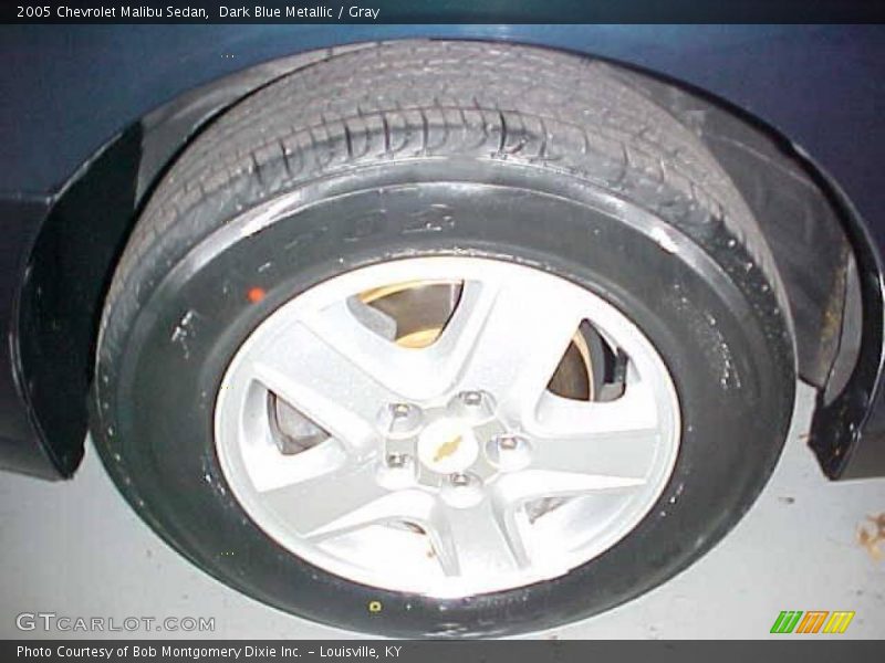 Dark Blue Metallic / Gray 2005 Chevrolet Malibu Sedan