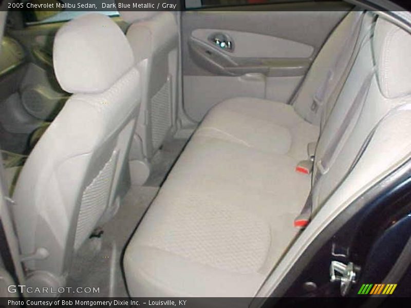 Dark Blue Metallic / Gray 2005 Chevrolet Malibu Sedan