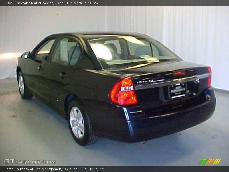 Dark Blue Metallic / Gray 2005 Chevrolet Malibu Sedan