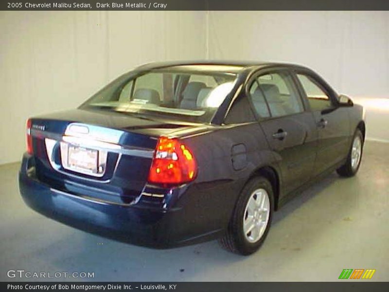 Dark Blue Metallic / Gray 2005 Chevrolet Malibu Sedan
