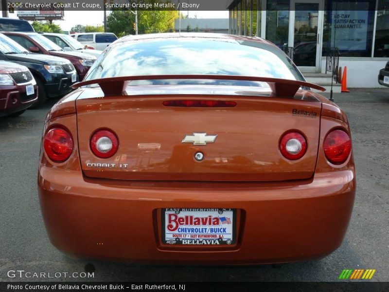 Sunburst Orange Metallic / Ebony 2006 Chevrolet Cobalt LT Coupe