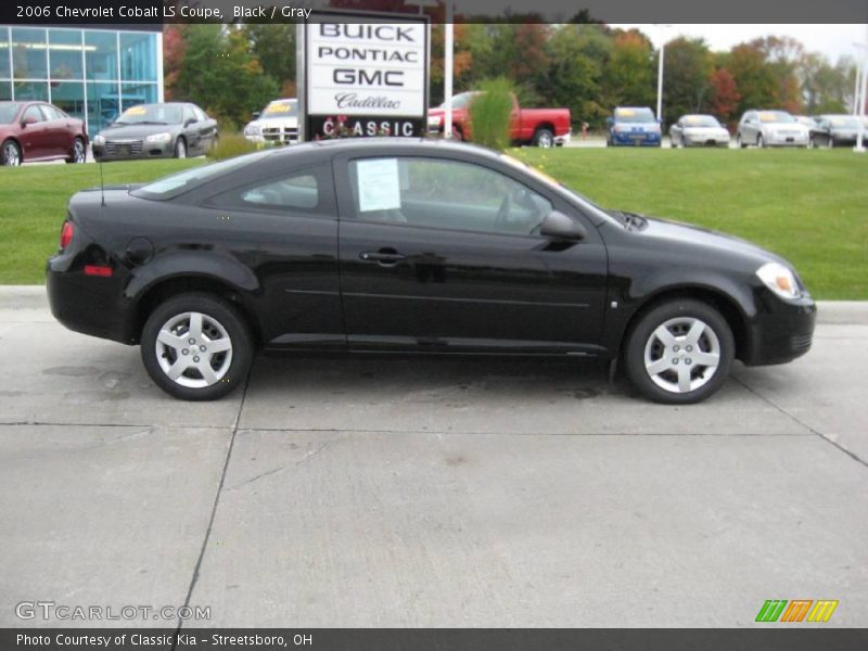 Black / Gray 2006 Chevrolet Cobalt LS Coupe