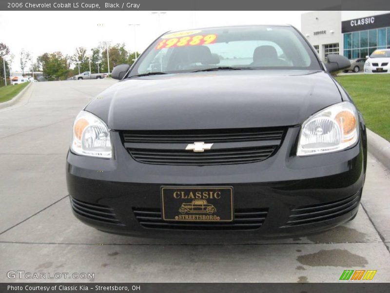 Black / Gray 2006 Chevrolet Cobalt LS Coupe