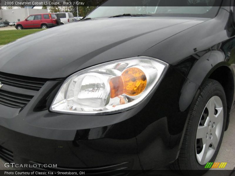 Black / Gray 2006 Chevrolet Cobalt LS Coupe