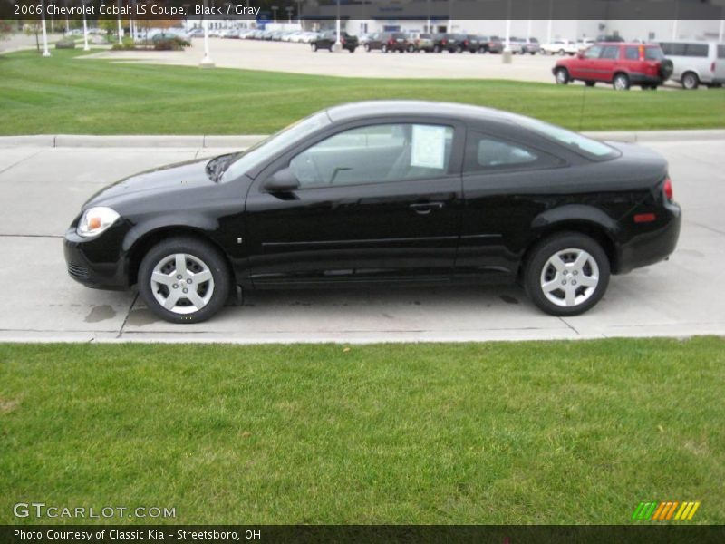 Black / Gray 2006 Chevrolet Cobalt LS Coupe