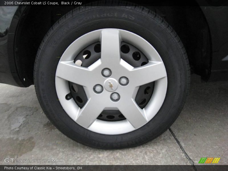 Black / Gray 2006 Chevrolet Cobalt LS Coupe