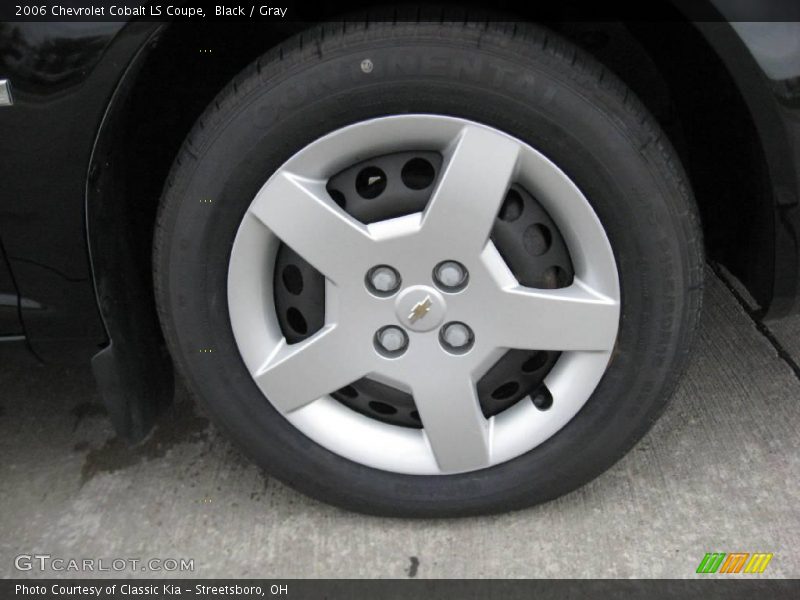 Black / Gray 2006 Chevrolet Cobalt LS Coupe