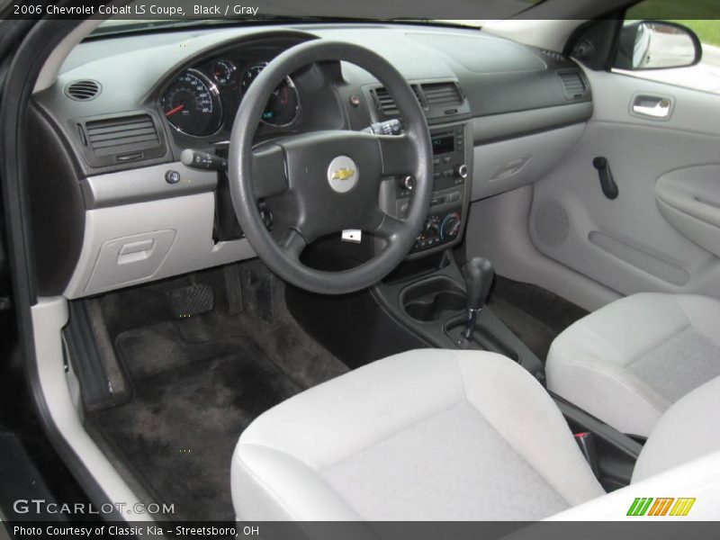 Black / Gray 2006 Chevrolet Cobalt LS Coupe