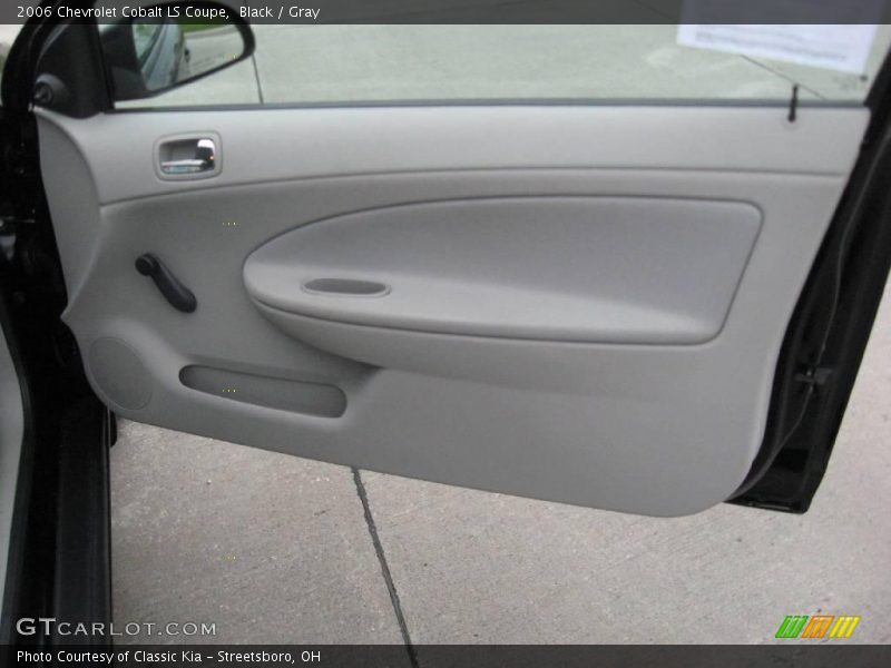 Black / Gray 2006 Chevrolet Cobalt LS Coupe