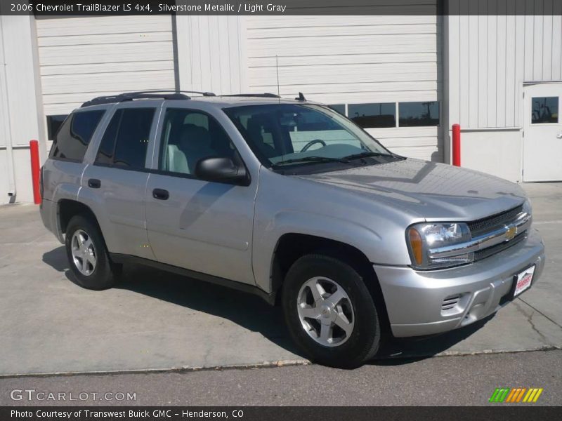 Silverstone Metallic / Light Gray 2006 Chevrolet TrailBlazer LS 4x4