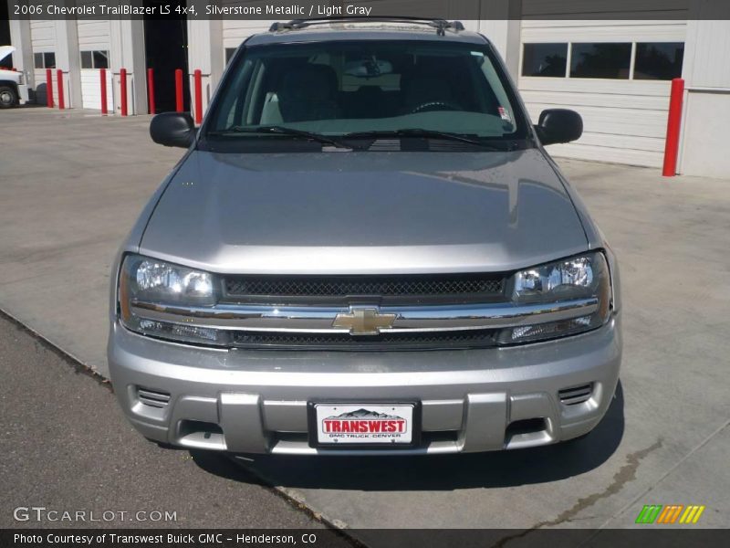 Silverstone Metallic / Light Gray 2006 Chevrolet TrailBlazer LS 4x4