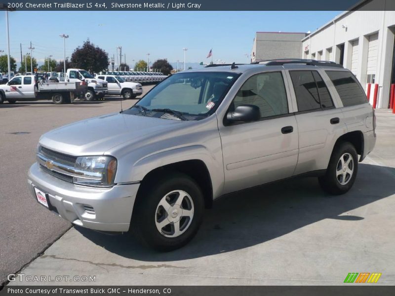 Silverstone Metallic / Light Gray 2006 Chevrolet TrailBlazer LS 4x4