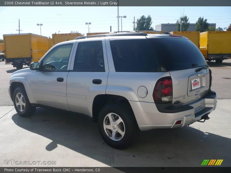 Silverstone Metallic / Light Gray 2006 Chevrolet TrailBlazer LS 4x4